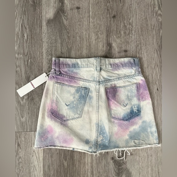 Hudson viper pigment dyed mini skirt 25 - Picture 8 of 11